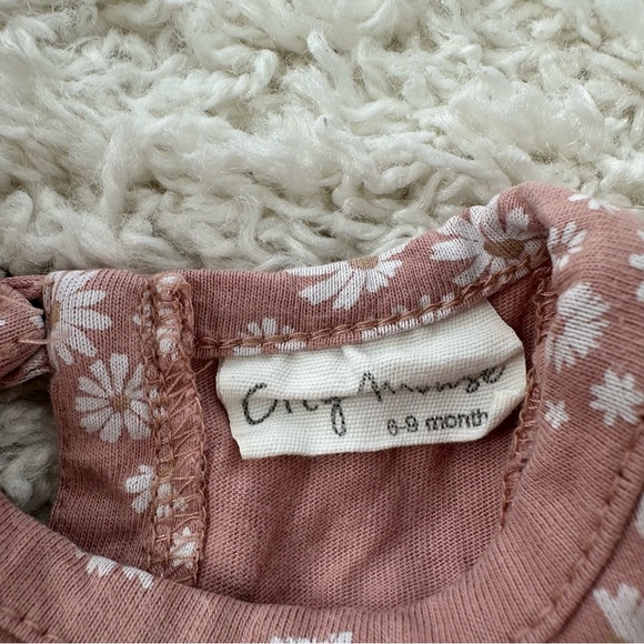 City Mouse Pink Floral Bodysuit - Picture 4 of 5